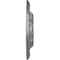 Ekena Millwork Granada Ceiling Medallion (Fits Canopies up to 7 1/8"), Hand-Painted Silver, 23 1/2"OD x 2 3/4"P CM24GASLS - alternate 2